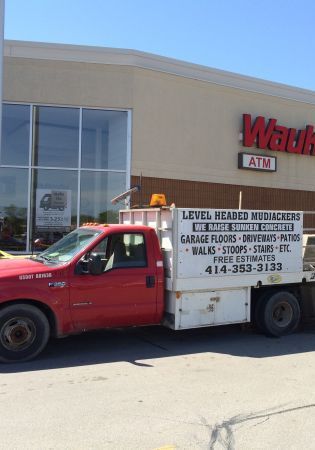 Level Headed Mudjackers Truck - Providing Concrete Leveling to Milwaukee